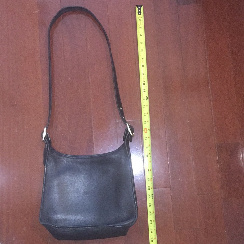 Black cross body coach